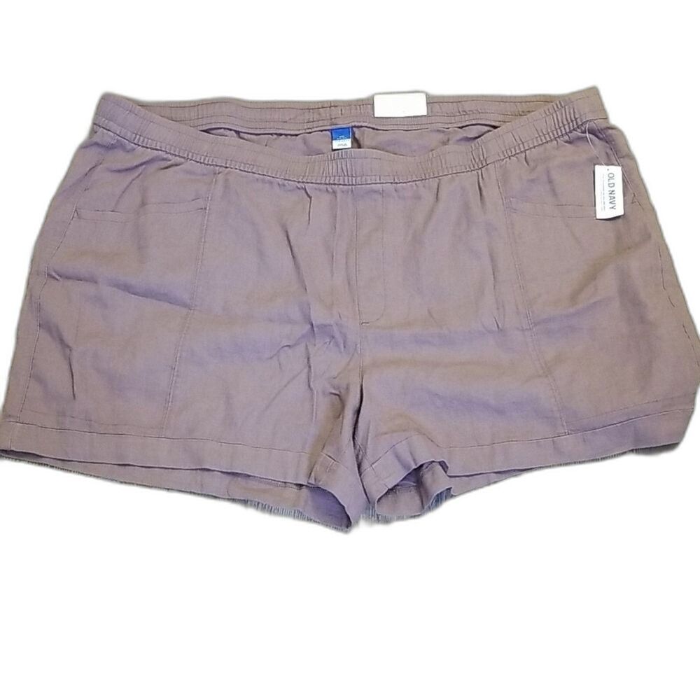 Old Navy Cargo Shorts XXL NWT Lightweight Utility Gorpcore Mauve Purple Hiking